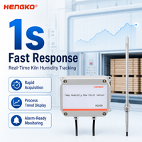 Sensor Suhu dan Kelembapan Tinggi HENGKO HG808-T untuk Terowongan Pengeringan Kayu Modbus RTU