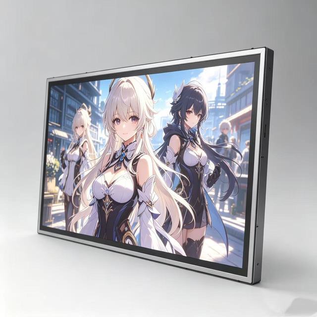 43 Inch 4K Industrial Monitor LCD with for 2.0 Touchscreen Indoor Use 1 Year Warranty for Exhibition Displays and Events