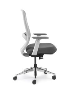 Clio ghế giữa trở lại màu xám tự trọng lượng trượt ghế <span class=keywords><strong>c</strong></span>ơ chế 3D tay vịn Nhôm <span class=keywords><strong>C</strong></span>ơ sở lưới ghế phong <span class=keywords><strong>c</strong></span>ách hiện đại ghế điều hành - Product Image 5