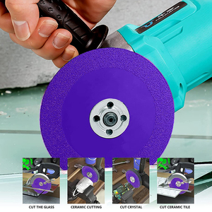 Ultra-sottile 125mm diamante lama sega ruota di alta qualità pressa a caldo strumento di taglio di vetro per vetro e ceramica - Product Image 6