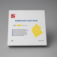 Pack de test Bowie Dick personnalisé pour stérilisation à la vapeur, jetable, pour autoclave (test B-D)