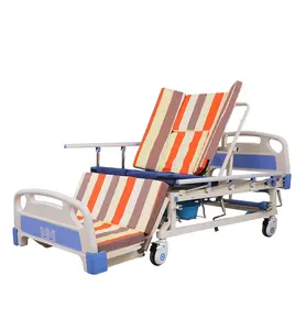 Full Curved Manual Hospital Bed Good Price Abs Panel For Hospital Bed Height Adjustable Bed Patient