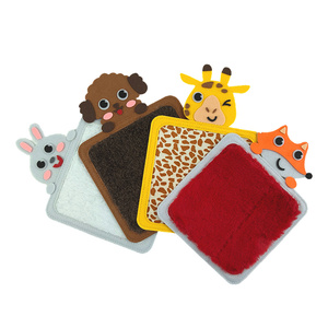 Nouveaux jouets éducatifs sensoriels en feutre 2026 <span class=keywords><strong>pour</strong></span> enfants autistes, animaux personnalisés imprimés, tissu doux froissé, <span class=keywords><strong>jeux</strong></span> tactiles <span class=keywords><strong>pour</strong></span> bébés - Product Image 2