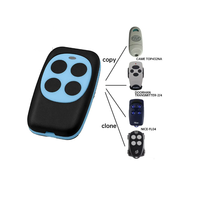 433Mhz Rf Copie Télécommande 4 Bouton Clone Transmetteur Code D'apprentissage Fixe pour Gadget Porte Garage Porte Doorhan Nice Came