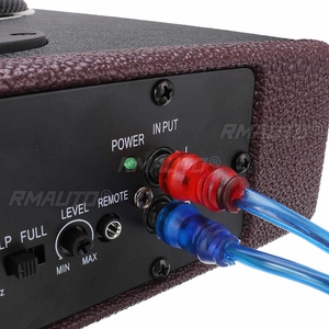 Subwoofer Activo para Auto de 600W/800W, Amplificador de Audio, Subwoofer Ultra Delgado, Amplificador de Bajos, Sistema de Sonido Envolvente para Auto - Product Image 4