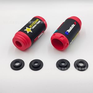 Poignée de guidon en caoutchouc anti-chute Pro Taper Rockstar Monster pour moto, protection de fourche avant, 22 mm - Product Image 2