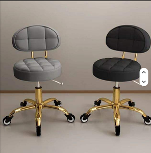 Salon Furniture Beauty <b>Stool</b> Barber Shop Hairdressing Salon Chair Rotating Lifting Round <b>Stool</b> Pulley Salon <b>Stool</b> - Product Image 4