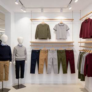 Pantalon <span class=keywords><strong>chino</strong></span> <span class=keywords><strong>slim</strong></span> fit pour garçons avec logo personnalisé, pantalon décontracté en coton pour enfants, pantalon habillé pour garçons OEM - Product Image 4