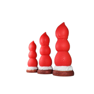 Jouet sexuel très vendu en forme de fraise, insertion facile, plug anal de qualité médicale, lisse, pour hommes et femmes - Product Image 5