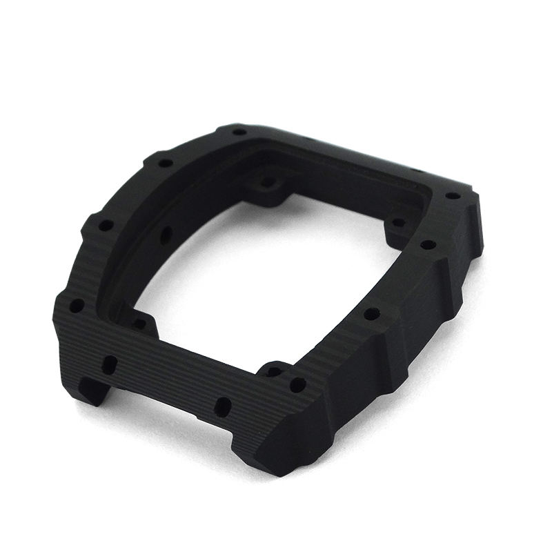 เคสคาร์บอนสี่เหลี่ยมสีดำ