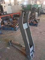 SLN Pince hydraulique robuste pour excavatrice 5-6T, modèle PLC, origine Shandong, pour la manutention de pierres, grumes et ferraille