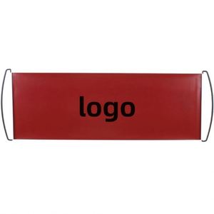 Bannière déroulante publicitaire personnalisée à bas prix avec logo imprimé, mini bannière déroulante rétractable pour supporters sportifs - Product Image 3
