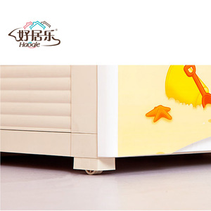 <span class=keywords><strong>Armario</strong></span> de Almacenamiento de Plástico con Diseño de Oso de Dibujos Animados de <span class=keywords><strong>60</strong></span> cm de <span class=keywords><strong>Ancho</strong></span>, Mueble para el Dormitorio Infantil - Product Image 5
