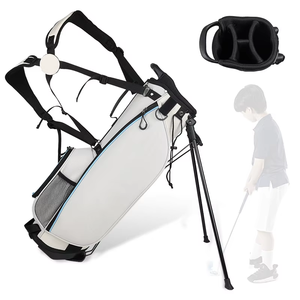 Dericsson Kid <b>Golf</b> Bag Junior <b>Golf</b> Carry Bag 4-Way Divider Lightweight <b>Golf</b> Stand Bag with Shoulder Straps Custom Logo Supported - Product Image 2
