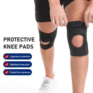 Soporte de resorte anticolisión seguridad conjunta deportes baloncesto cuerda saltar bicicleta protección rodilleras para <span class=keywords><strong>Meniscos</strong></span> - Product Image 1