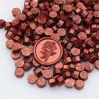 Perles de cire en vrac pour sceller, 500g de granulés de cire à cacheter multi-couleurs nacrés, mariage/invitation