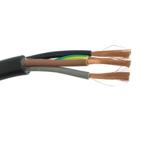 Kabel Tembaga Berinti Ganda H07RN-F Industrial 2/3/4/5x2.5mm dengan Isolasi EPR, Konduktor Berlapis Kawat, dan Pelindung Karet 300/500V Bersertifikasi CCC CE IEC