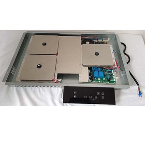 Nửa Cầu 5400W Cảm Ứng Burner Bếp Xách Tay Màu Đen Cảm Ứng Đung An Toàn Trẻ Em Khóa Gốm Bếp Điện - Product Image 1