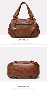 New Fashion Crossbody <b>Bag</b> Large Capacity Shoulder <b>Bag</b> <b>Soft</b> PU <b>Leather</b> Women's Handbag Designer Senior Luxury Crossbody <b>Bag</b> - Product Image 5