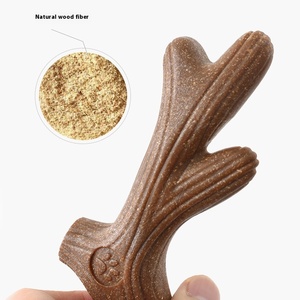 Cina fornitore eco-friendly Pet legno resistente ai morsi giocattoli da masticare nuovo cane interattivo molare addestramento Chow giocattoli - Product Image 3