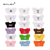 Vêtements pour poupées en peluche Labu 15/17cm, multicolores, en PVC, vêtements personnalisés, série mode, emballage unique, impression