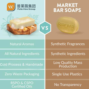 Оптовая продажа, эфирные масла премиум-класса, растительное холодное мыло из натурального батончика для сухой кожи - Product Image 6