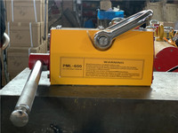 Magnet pengangkat/pengangkat magnetis permanen, 2 ton 2000kg PML untuk pelat baja pengangkat