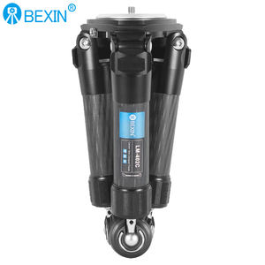 BEXIN trépied professionnel en Fiber de carbone robuste avec Mini trépied de bureau adapté à la prise de vue macro de téléphone portable d'appareil photo - Product Image 6