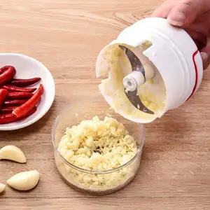 Food Chopper Mini Garlic Chopper Small Wireless Portable Food Chopper Waterproof Garlic Mincer