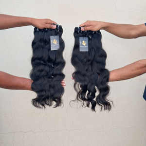 Vendeurs de cheveux bouclés droits ondulés bruts vierges de qualité supérieure Fournisseur de cheveux humains de vison brut cambodgien Faisceaux de cheveux bruts naturels - Product Image 4