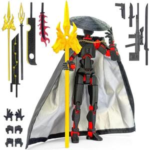 Figurines d'action en plastique T13 boss Jouets de collection en gros Impression 3D en plastique Figurines d'action de robots de qualité supérieure Jouets pour garçons - Product Image 3