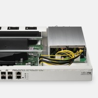 Routeur sans fil Mikrotik CCR2216-1G-12XS-2XQ neuf, 16 cœurs, 128 Mo de mémoire NAND, 4 ports de commutation 25 Gbps, Wi-Fi 600 Mbps, RouterOS V7, WPS