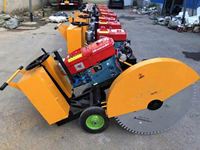 Fabricant de machine de découpe Lames de 1200 mm Track Cutter pour la surface de la route Asphalte et béton Plancher Scie Vente en gros