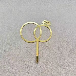 Honey And Sweetness Acrylic <b>Cake</b> Topper Rings Engagement <b>Cake</b> <b>Decorations</b> Party <b>Supplies</b> Ins Style Plastic <b>Cake</b> <b>Decoration</b> - Product Image 6