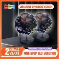 Écran d'affichage vidéo LED intérieur haute résolution à 360 degrés, forme personnalisée créative P1.875, publicité pour magasin de détail, ascenseur