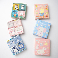 YUELI Vente en gros de chaussettes pour bébé en coton 3D avec animaux mignons, logo personnalisé, boîtes, chaussettes douces et confortables en coton biologique pour bébé de 0 à 12 mois
