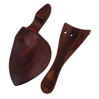 Rosewood 4/4 Violin Accessories Kit for Violin Stringed Instrument Accessories 7pcs/set