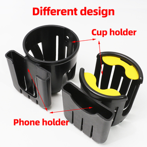 Porte-gobelet pour poussette, porte-bouteille pour <span class=keywords><strong>vélo</strong></span>, 2 en 1, porte-bouteille d'eau et support pour téléphone, accessoires pour <span class=keywords><strong>fauteuil</strong></span> <span class=keywords><strong>roulant</strong></span>/poussette pour <span class=keywords><strong>vélo</strong></span> - Product Image 3