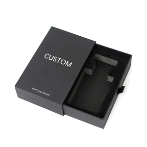 Hot số lượng lớn bán hàng confezione Regalo tùy chỉnh nhỏ verpackungsbox vàng đen Quà Tặng ngăn kéo hộp sang trọng giấy bao bì nước hoa hộp - Product Image 2