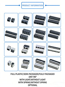 GLGNET Connecteur Ethernet industriel 100 Base-T 8 broches <span class=keywords><strong>RJ45</strong></span>, <span class=keywords><strong>port</strong></span> <span class=keywords><strong>LAN</strong></span> 1x1 avec LED verte/jaune - Product Image 6
