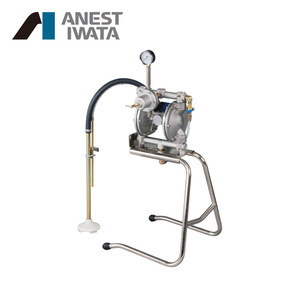ปั๊มลมไดอะแฟรมคู่ Anest Iwata DPS-120B ตัวเครื่องอะลูมิเนียมอัลลอยด์  พร้อมเมมเบรน PTFE อัตราการไหล 2 ลิตร/นาที - Product Image 2