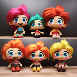 ตุ๊กตาพีวีซีการ์ตูนสาวน้อยทำจากยางนิ่ม สำหรับผู้ชาย ของเล่นแบบกล่องสุ่ม ฟิกเกอร์อนิเมะ ของเล่นพีวีซี - Product Image 4