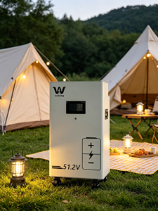 Wattzing Outdoor Portable Hybrid Grid Lithium Ion 314Ah16kWh 8000 Cycles 10-Year Warranty IP65 Energy Storage <b>Battery</b> Wattzing*1 - Product Image 5