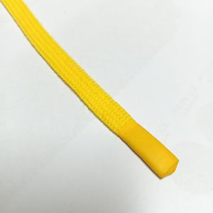 Cordones para Sudadera con Capucha de Algodón 100% de Alta Calidad Personalizados, con Aglets y Cordones Planos Trenzados de Algodón 100% con Metal Grabado, Forma Plana Aceptable - Product Image 3