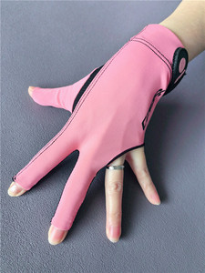 Guante de billar CPBA para mano izquierda, 3 dedos, guante de billar cosido resistente para hombres y mujeres, todas las tallas - Product Image 5