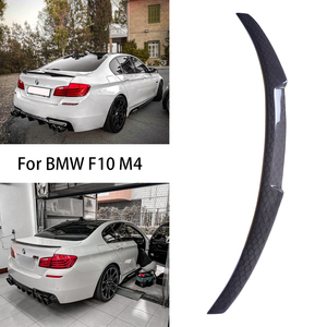 สปอยเลอร์หลังคาร์บอนทรงรังผึ้งสไตล์ M4 สำหรับรถยนต์ BMW ซีรีส์ 5 รุ่น F18/F10 M5 Sedan ปี 2009-2016 - Product Image 2