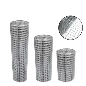 Élevage de poulets Soudage Rouleau de treillis métallique en acier galvanisé Fil soudé en acier pour oiseaux Lapin <span class=keywords><strong>Cage</strong></span> - Product Image 1