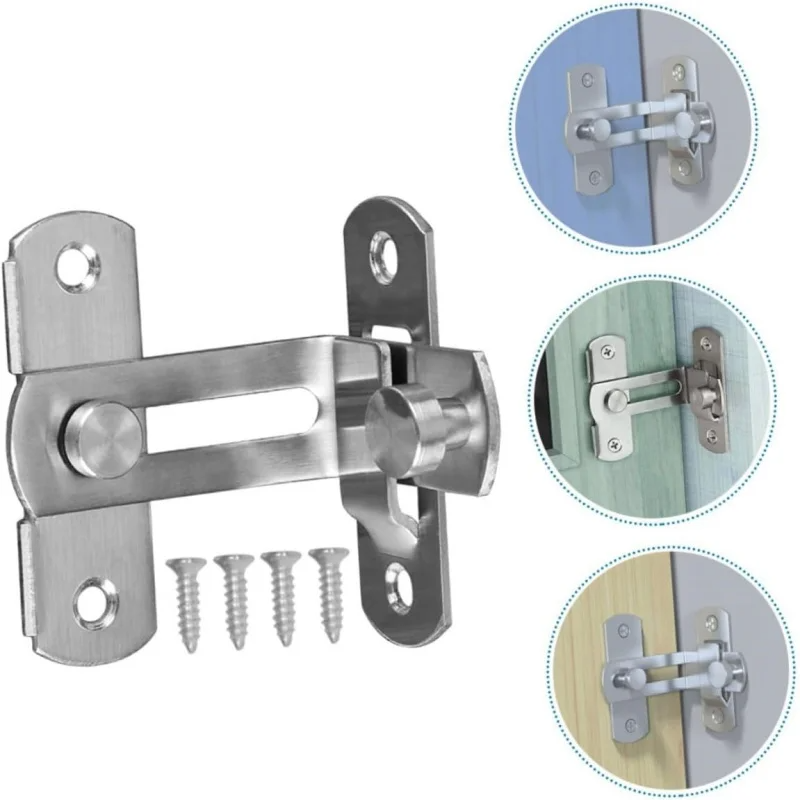 Stainless steel door latch