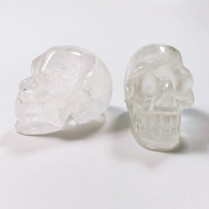 <span class=keywords><strong>Xtrend</strong></span> − crâne sculpté en cristal quartz naturel, 2 pouces, sculpté, sans mâchoire, nouveau design, en vogue, 2020 - Product Image 2