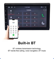 Radio Autoradio Voiture 7 9 10 Pouces Tactile Carplay Auto Stéréo GPS FM AM BT 1 Din 2 Din Wifi DVD Lecteur Android